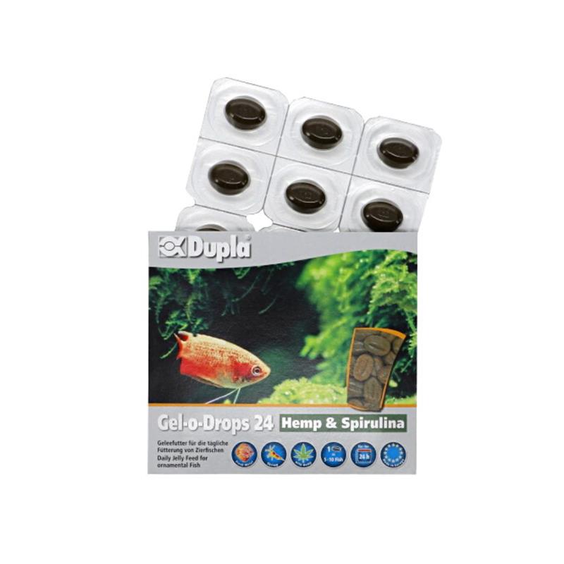 Hrana pesti Dupla Gel-o-Drops 24 Hemp &amp; Spirulina - imagine 4